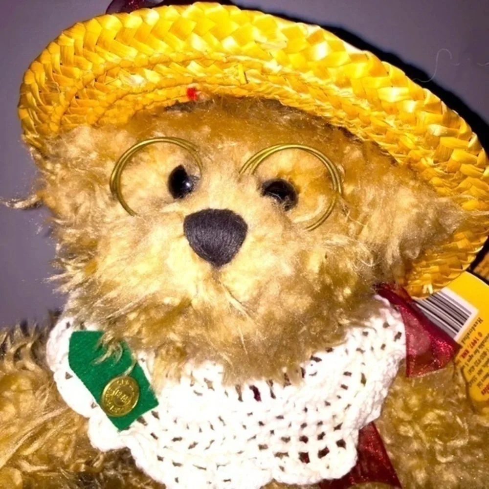 NWT Brass Button Collectables Bear ROSIE‎